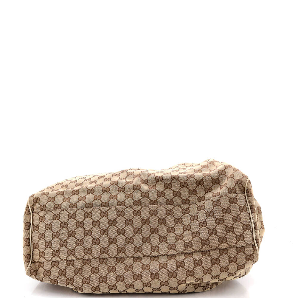 Gucci Sukey Tote Gg Canvas With Leather #252837G71B - Picture 4 of 7